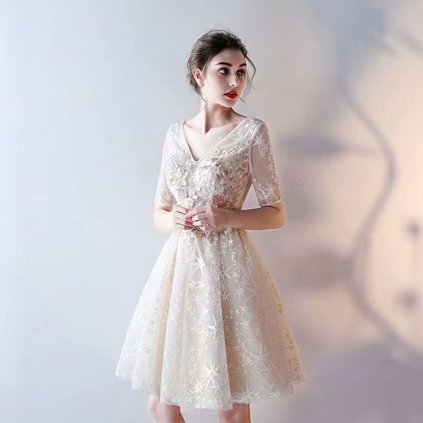2021 new arrival lace gowns dressed wedding robes to be party dresses low-cut v half sleeves xdbl, Blue;red
2021 new arrival lace gowns dressed wedding robes to be party dresses low-cut v half sleeves xdbl, Blue;red
