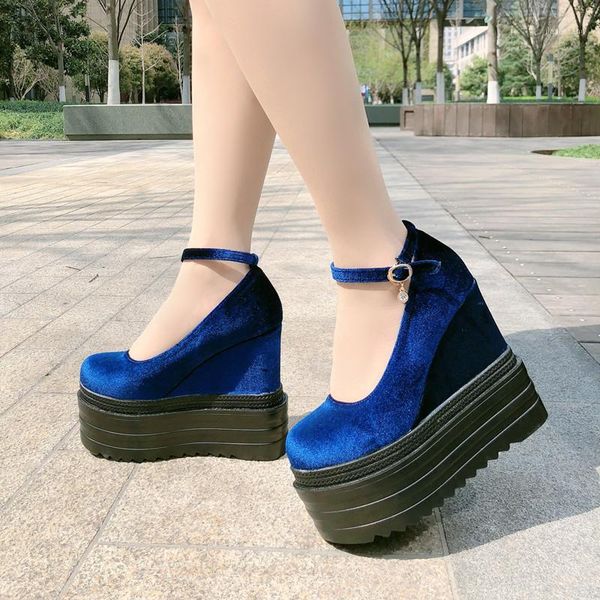 2020 autumn new crude with super high heel women's shoes british wind thick sole single shoes simple fashion high heels1, Black
2020 autumn new crude with super high heel women's shoes british wind thick sole single shoes simple fashion high heels1, Black
