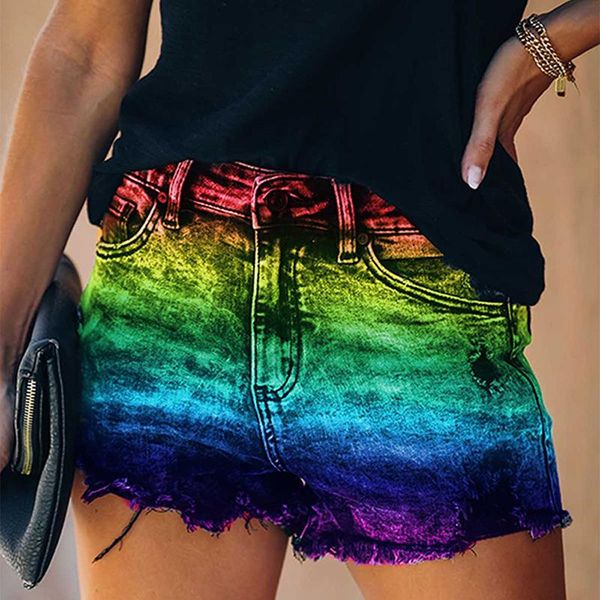 shorts women tie dye print female ripped short summer women hole denim shorts jean, White;black
shorts women tie dye print female ripped short summer women hole denim shorts jean, White;black