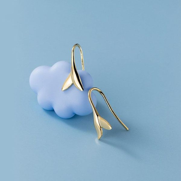 hoop & huggie temperament fishtail short drop earrings s925 silver boho jewelry korea minimalism broncos pendientes charm for women, Golden;silver
hoop & huggie temperament fishtail short drop earrings s925 silver boho jewelry korea minimalism broncos pendientes charm for women, Golden;silver