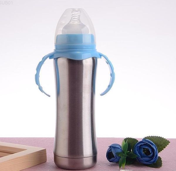 8oz sippy baby milk stainnless steel with handle portable kids mugs double wall vacuum insulated feeding nursing bottle a10
8oz sippy baby milk stainnless steel with handle portable kids mugs double wall vacuum insulated feeding nursing bottle a10