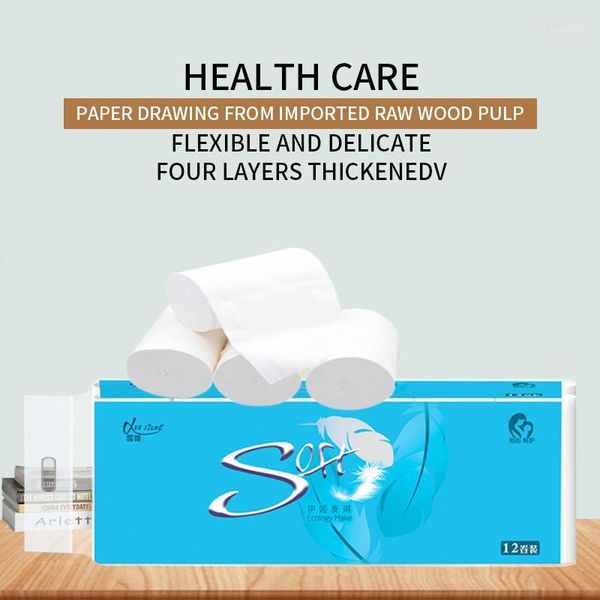 12 rolls easy dissolution soft office school no irritation 4 layers thickened coreless toilet paper for home kitchen1
12 rolls easy dissolution soft office school no irritation 4 layers thickened coreless toilet paper for home kitchen1