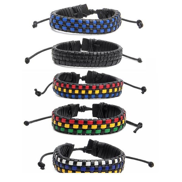2019 multilayer bracelet men casual fashion braided leather bracelets for women wood bead bracelet punk rock men sqcsbc, Golden;silver
2019 multilayer bracelet men casual fashion braided leather bracelets for women wood bead bracelet punk rock men sqcsbc, Golden;silver