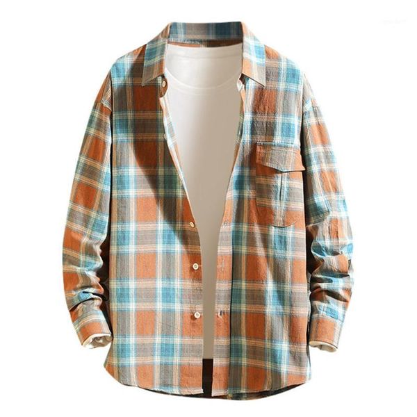 men's casual shirts 2021 fashion men's shirt cotton plaid long-sleeved lapel capless 11.61, White;black
men's casual shirts 2021 fashion men's shirt cotton plaid long-sleeved lapel capless 11.61, White;black