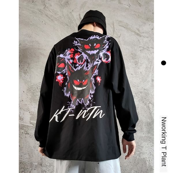 ins fashion crew pullover sweatersweaterneck sweater men's pullover long sleeve cartoon printed loose couple's ecsbn, Black
ins fashion crew pullover sweatersweaterneck sweater men's pullover long sleeve cartoon printed loose couple's ecsbn, Black