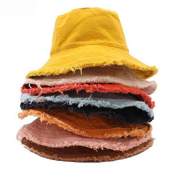 cotton fringed fisherman cap soft aluminum wire shape water wash bucket hat women's four seasons solid outing basin hat g220311, Blue;gray
cotton fringed fisherman cap soft aluminum wire shape water wash bucket hat women's four seasons solid outing basin hat g220311, Blue;gray