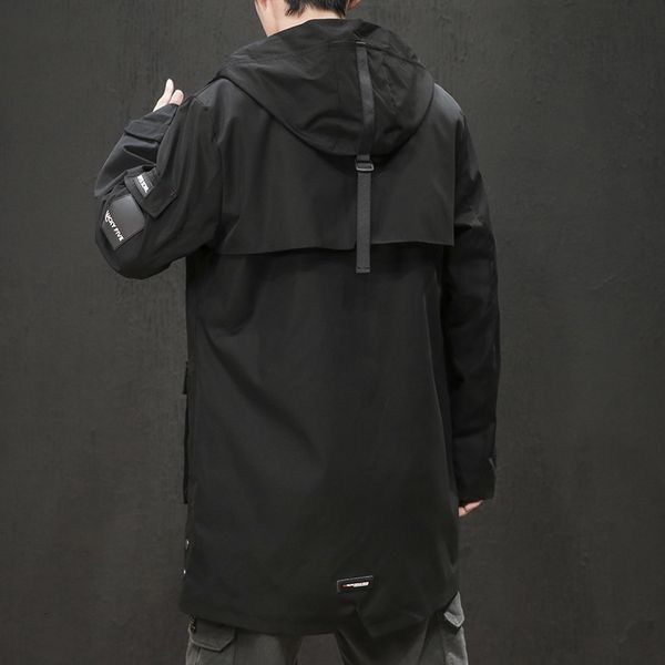 2020 spring and autumn new trend versatile casual large fashion medium length windbreaker men's jacket, Tan;black
2020 spring and autumn new trend versatile casual large fashion medium length windbreaker men's jacket, Tan;black