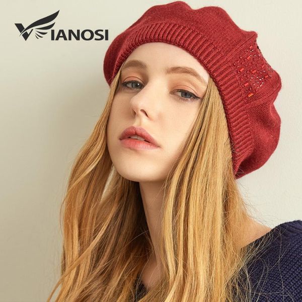 berets vianosi women beret cotton wool brand knitted fashion diamond autumn 2021 winter sale hats for caps drop, Blue;gray
berets vianosi women beret cotton wool brand knitted fashion diamond autumn 2021 winter sale hats for caps drop, Blue;gray