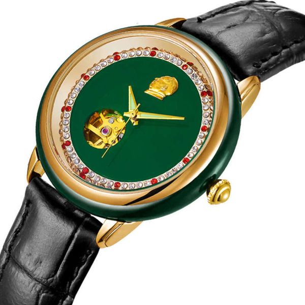 jade huyu lh018l dragon women's watch hetian full automatic hollowed out mechanical women's watch waterproof memorial table, Slivery;brown
jade huyu lh018l dragon women's watch hetian full automatic hollowed out mechanical women's watch waterproof memorial table, Slivery;brown