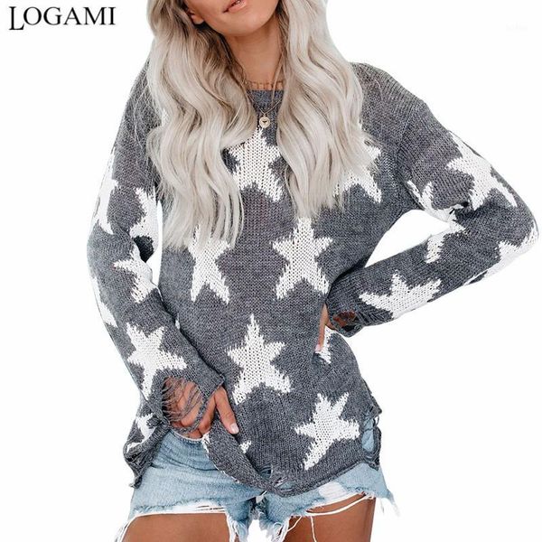 logami star knit pullover women o neck long sleeve destroy sweater and pullover women's fall jumper1, White;black
logami star knit pullover women o neck long sleeve destroy sweater and pullover women's fall jumper1, White;black