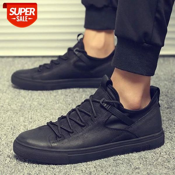 2020 new men black white leather shoes men flats moccasins shoes classic comfortable casual mens style shoes #h22u
2020 new men black white leather shoes men flats moccasins shoes classic comfortable casual mens style shoes #h22u