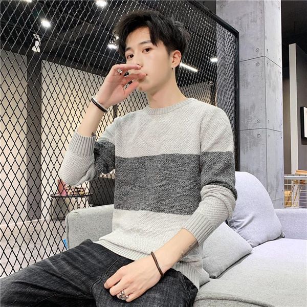 round turtleneck sweater men's leisure 2020 winter new baggy coat men's korean fashion handsome sweater, White;black
round turtleneck sweater men's leisure 2020 winter new baggy coat men's korean fashion handsome sweater, White;black