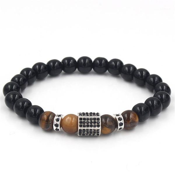 tiger eye combination stitching with cubic zircon hand jewelry beads bracelet elastic stretch men bracelet1, Golden;silver
tiger eye combination stitching with cubic zircon hand jewelry beads bracelet elastic stretch men bracelet1, Golden;silver