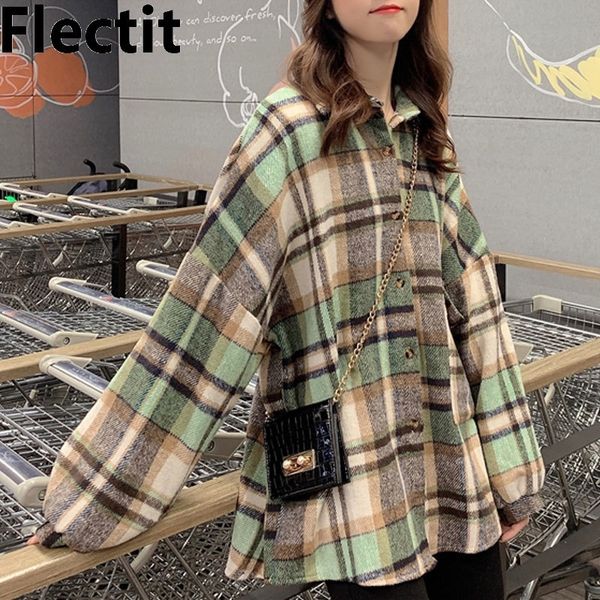 flectit women flannel plaid jacket laple collar single breasted mid length coat fall winter overcoat * 201029, Black;brown
flectit women flannel plaid jacket laple collar single breasted mid length coat fall winter overcoat * 201029, Black;brown