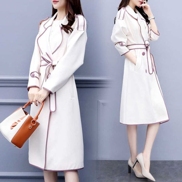 elegant windbreaker women's mid-length autumn double-breasted knee-length thin stand collar loose pocket trench coat beaded z378, Tan;black
elegant windbreaker women's mid-length autumn double-breasted knee-length thin stand collar loose pocket trench coat beaded z378, Tan;black