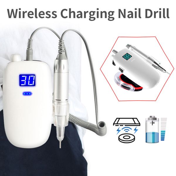 30000rpm nail drill machine for manicure electirc nail file for polishing set with wireless charging plate milling cutter
30000rpm nail drill machine for manicure electirc nail file for polishing set with wireless charging plate milling cutter