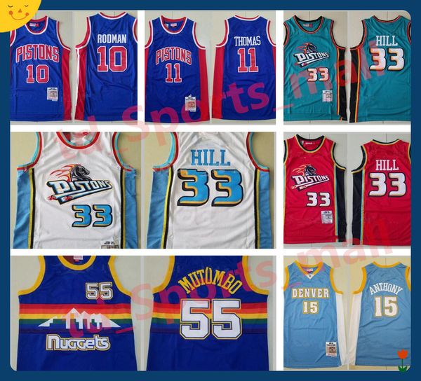mitchell and ness basketball isiah thomas jersey 11 dennis rodman 10 grant hill 33 dikembe mutombo 55 carmelo anthony 15 vintage good qualit, Black;red
mitchell and ness basketball isiah thomas jersey 11 dennis rodman 10 grant hill 33 dikembe mutombo 55 carmelo anthony 15 vintage good qualit, Black;red