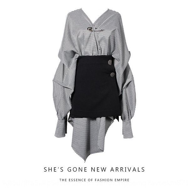 spring 2020 new irregular cut v-neck fashionable suit dress women's long sleeve half skirt skirtskirt two piece set glccy, Gray
spring 2020 new irregular cut v-neck fashionable suit dress women's long sleeve half skirt skirtskirt two piece set glccy, Gray