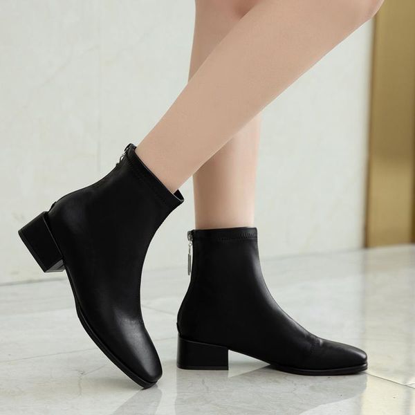 shoes winter boots lady booties ladies luxury designer boots-women low heels booties round toe 2020 fashion rubber, Black
shoes winter boots lady booties ladies luxury designer boots-women low heels booties round toe 2020 fashion rubber, Black