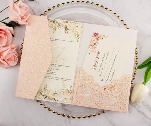 greeting cards 50pcs pocketfold laser cut glitter paper wedding invitation trifold pocket card gatefold covers for anniversary1
greeting cards 50pcs pocketfold laser cut glitter paper wedding invitation trifold pocket card gatefold covers for anniversary1