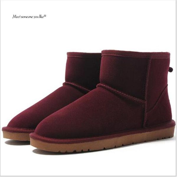 snow boots men's leather short tube couple cotton shoes winter warm large size cotton boots thickened plus velvet women's, Black
snow boots men's leather short tube couple cotton shoes winter warm large size cotton boots thickened plus velvet women's, Black