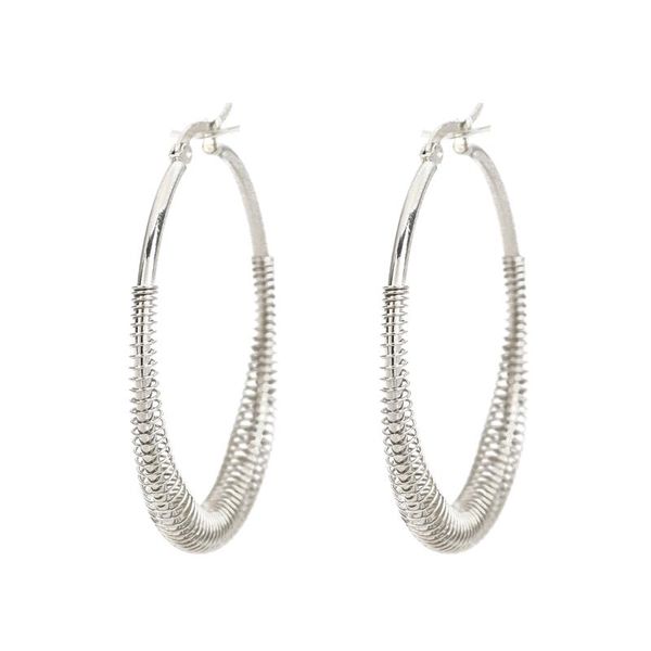 hoop & huggie 1 pair 304 stainless steel earrings silver color round 5.4cm x 5cm, post/ wire size: (17 gauge), Golden;silver
hoop & huggie 1 pair 304 stainless steel earrings silver color round 5.4cm x 5cm, post/ wire size: (17 gauge), Golden;silver