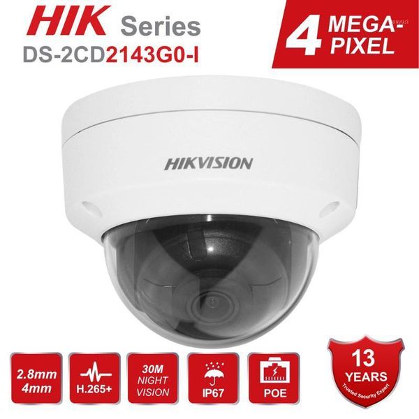 hikvision 4mp dome cctv ip camera poe ds-2cd2143g0-i cmos ir network security night version camera h.265 with sd card slot ip 671
hikvision 4mp dome cctv ip camera poe ds-2cd2143g0-i cmos ir network security night version camera h.265 with sd card slot ip 671