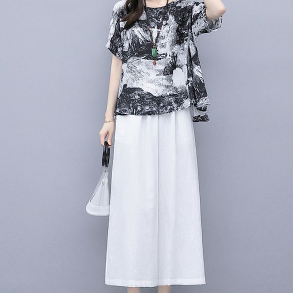 ohrkn pants hemp suit women's summer 2020 leg national style literature and art loose wide new cotton opwide leg pants inen two, Gray
ohrkn pants hemp suit women's summer 2020 leg national style literature and art loose wide new cotton opwide leg pants inen two, Gray