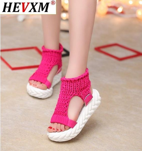 dress shoes women gladiator sandals summer flat wool thick-bottomed knitting solid ladies platform sandalias zapatos mujer1, Black
dress shoes women gladiator sandals summer flat wool thick-bottomed knitting solid ladies platform sandalias zapatos mujer1, Black