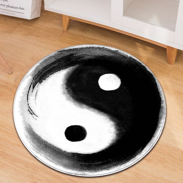 tai chi буддийского круглого ковер гостиной спальни yingyang молитва кольцо ковры ресторан коврик салон диван черный мягкий tapete
tai chi буддийского круглого ковер гостиной спальни yingyang молитва кольцо ковры ресторан коврик салон диван черный мягкий tapete