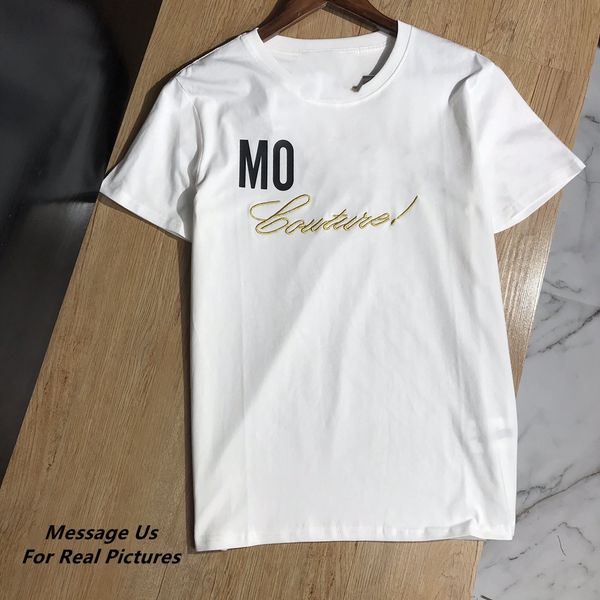 luxury brand t-shirts summer brand logo short sleeve original quality 100% cotton casual shirts with labels and tags, White;black
luxury brand t-shirts summer brand logo short sleeve original quality 100% cotton casual shirts with labels and tags, White;black