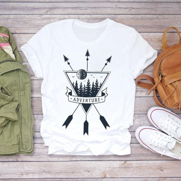 women short sleeve arrow mountain holiday print clothes lady t-shirts womens t shirt ladies graphic female tee t-shirt, White
women short sleeve arrow mountain holiday print clothes lady t-shirts womens t shirt ladies graphic female tee t-shirt, White
