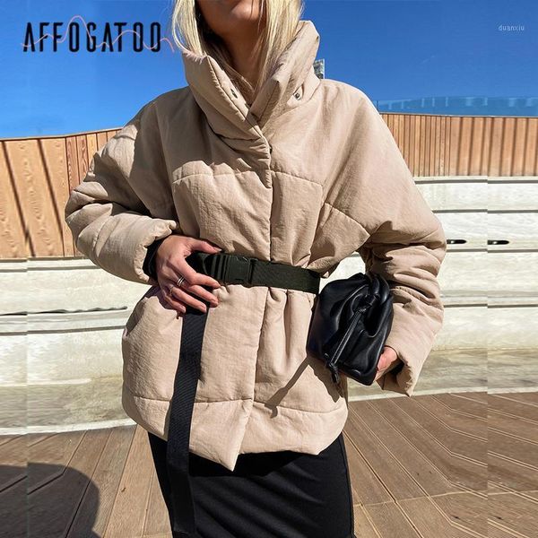 affogato warm elegant coat jacket women casual sash new design with pocket overcoat stand collar khaki ultralight winter jacket1, Black
affogato warm elegant coat jacket women casual sash new design with pocket overcoat stand collar khaki ultralight winter jacket1, Black