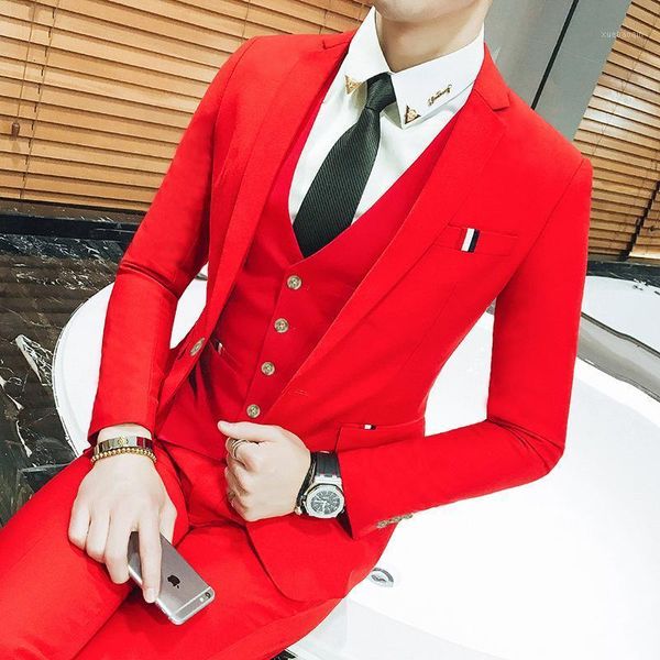 drop shipping men new ternos masculino korean slim fit single breasted three piece set suit royal blue terno masculino csms0081, White;black
drop shipping men new ternos masculino korean slim fit single breasted three piece set suit royal blue terno masculino csms0081, White;black