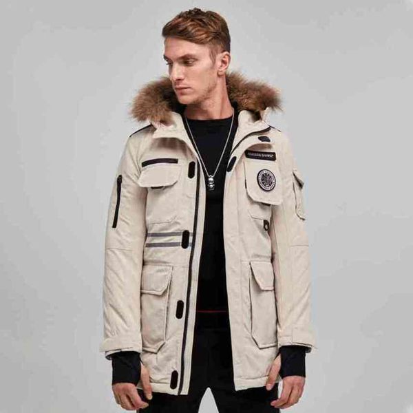 designer luxury winter outdoor canadian map table down jacket mens womens raccoon dog hair thickened medium long fashion work coat gooses, Black
designer luxury winter outdoor canadian map table down jacket mens womens raccoon dog hair thickened medium long fashion work coat gooses, Black