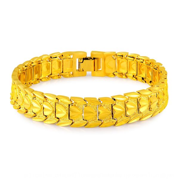 12mm vietnamese sand bracelet gold jewelry men's imitation gold bracelet vacuum plating brass jewelry ditnq, Golden;silver
12mm vietnamese sand bracelet gold jewelry men's imitation gold bracelet vacuum plating brass jewelry ditnq, Golden;silver