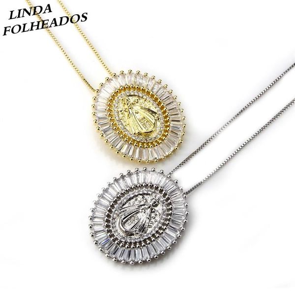 pendant necklaces handmade designed gold copper cubic zircon oval shape necklace jewelry gift anniversary religious, Silver
pendant necklaces handmade designed gold copper cubic zircon oval shape necklace jewelry gift anniversary religious, Silver