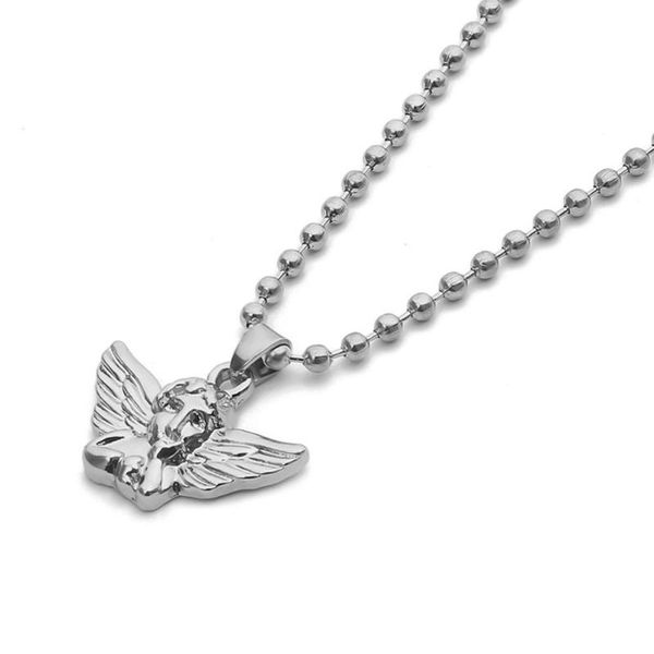 cute temperament single-layer angel accessories for women simple alloy creative pendant necklace jewelry, Silver
cute temperament single-layer angel accessories for women simple alloy creative pendant necklace jewelry, Silver