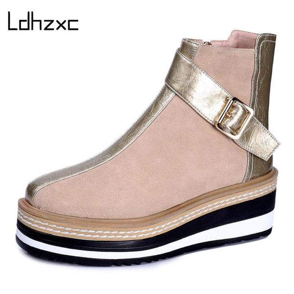 boots ldhzxc 2021 cow suede leather women ankle warm autumn winter riding platforms shoes woman high heels female, Black
boots ldhzxc 2021 cow suede leather women ankle warm autumn winter riding platforms shoes woman high heels female, Black