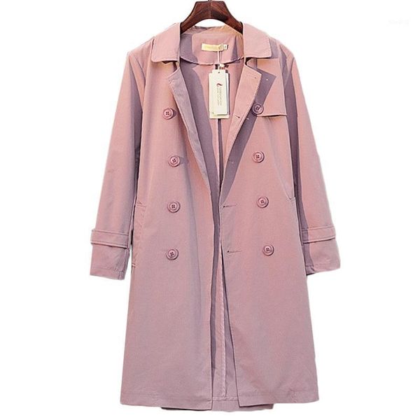 autumn new female trench long windbreaker fashion double breasted narrow long trench coats women's plus size overcome 5xl f4921, Tan;black
autumn new female trench long windbreaker fashion double breasted narrow long trench coats women's plus size overcome 5xl f4921, Tan;black