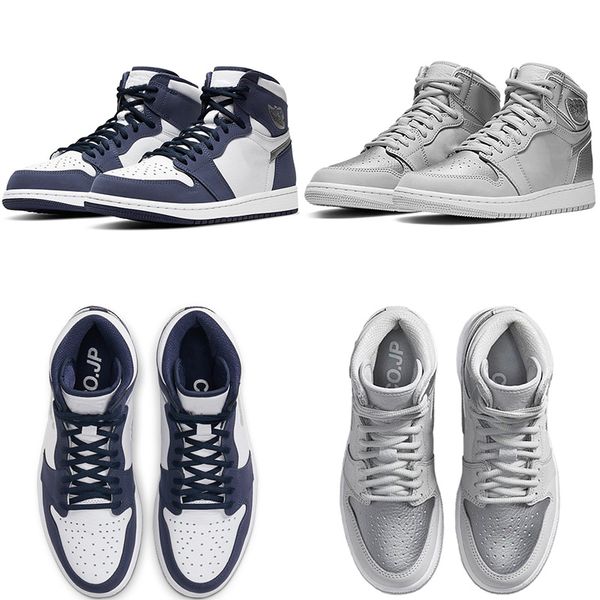 co.jp x basketball shoes mens 1 og high midnight navy metallic silver white toe sports designer sneakers trainers size 36-45
co.jp x basketball shoes mens 1 og high midnight navy metallic silver white toe sports designer sneakers trainers size 36-45