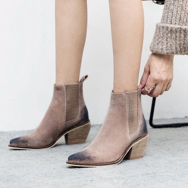 ankle boots for women high heel pointed toe 2020 winter fashion shoes woman botas mujer botte femme zapatos mujer1, Black
ankle boots for women high heel pointed toe 2020 winter fashion shoes woman botas mujer botte femme zapatos mujer1, Black
