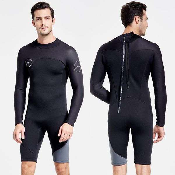 two-piece suits 3mm scuba diving suit chloroprene rubber submersible surfers to prevent cold and warmth1
two-piece suits 3mm scuba diving suit chloroprene rubber submersible surfers to prevent cold and warmth1