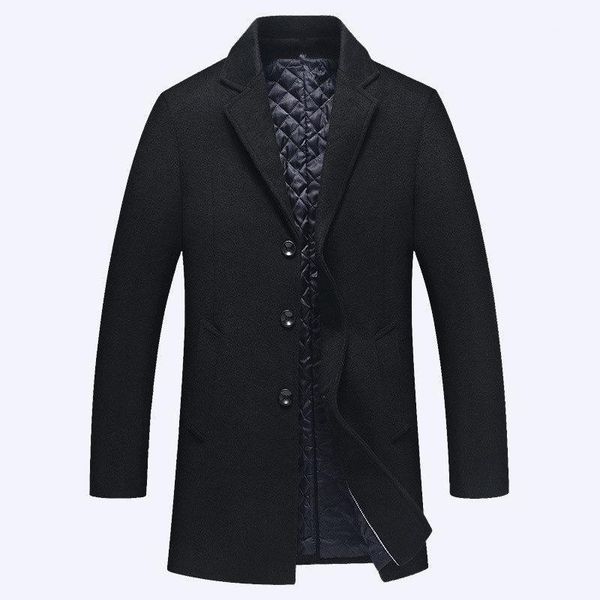 men's wool & blends men's single breasted overcoat mens cotton padded parka winter trench coat men slim fit peacoat korean style l, Black
men's wool & blends men's single breasted overcoat mens cotton padded parka winter trench coat men slim fit peacoat korean style l, Black