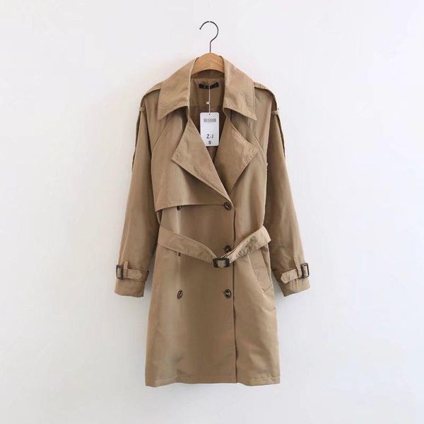 women's trench coats women autumn long sleeve cloak coat female pocket cardigan straight shirt windbreaker manteau femme hiver overcoat, Tan;black
women's trench coats women autumn long sleeve cloak coat female pocket cardigan straight shirt windbreaker manteau femme hiver overcoat, Tan;black