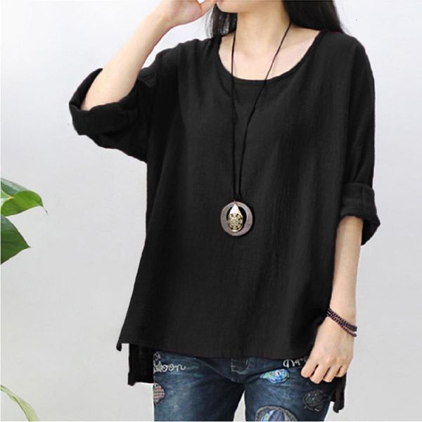 5xl womens plus size linen blouses summer casual half sleeve clothes solid loose cotton ladies blusas mujer de moda 2020, White
5xl womens plus size linen blouses summer casual half sleeve clothes solid loose cotton ladies blusas mujer de moda 2020, White