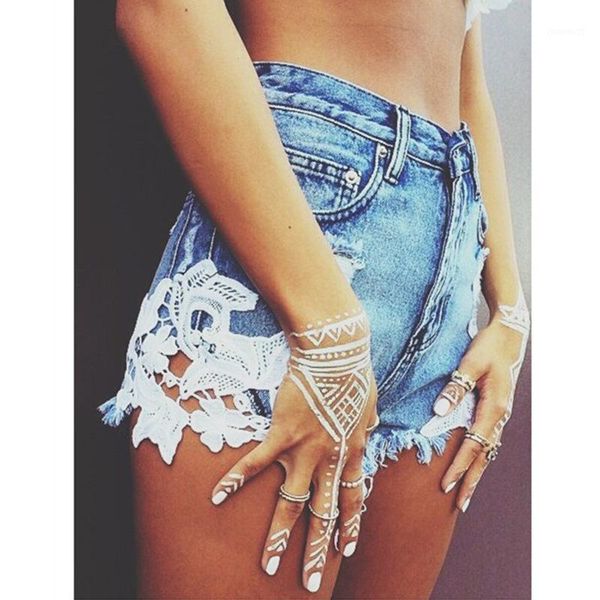 lace ripped jeans shorts women clothes pants summer clothes for women denim jeans plus size1, Blue
lace ripped jeans shorts women clothes pants summer clothes for women denim jeans plus size1, Blue