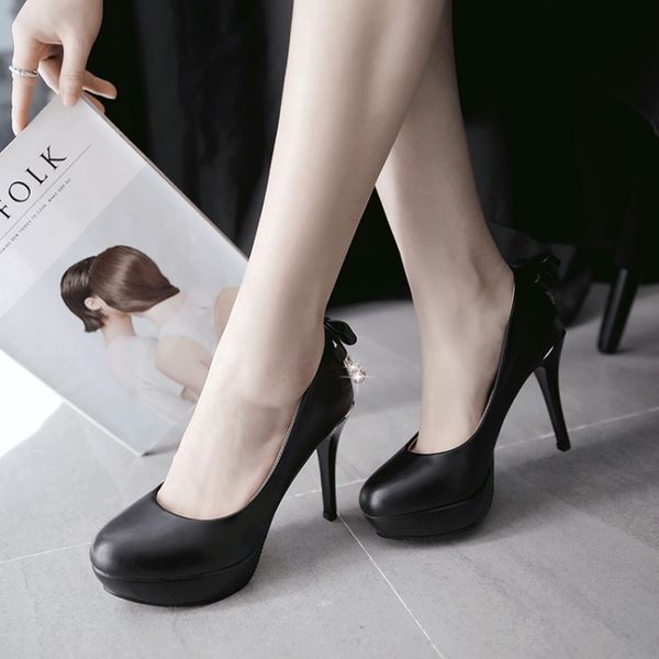 big size ladies high heels women shoes woman pumps pure color shallow mouth high-heeled single shoes, Black
big size ladies high heels women shoes woman pumps pure color shallow mouth high-heeled single shoes, Black