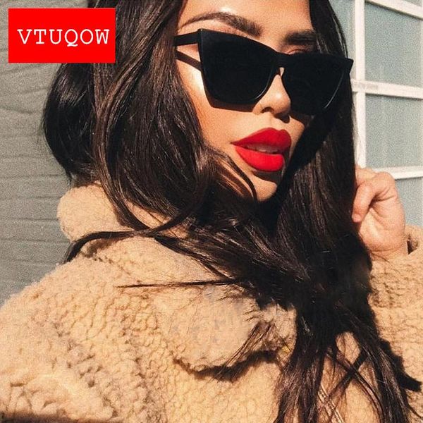 sunglasses cat eye women's fashion retro vintage plastic sun glasses for women female ladies shades 2021, White;black
sunglasses cat eye women's fashion retro vintage plastic sun glasses for women female ladies shades 2021, White;black