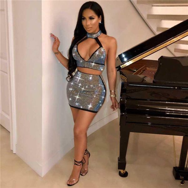 nightclub 2 piece set women suits patchwork sequin crop and skirt sets celebrity party two piece set outfits wholesale1, Gray
nightclub 2 piece set women suits patchwork sequin crop and skirt sets celebrity party two piece set outfits wholesale1, Gray